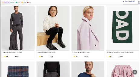 Vision portfolio pensée pour les stylistes